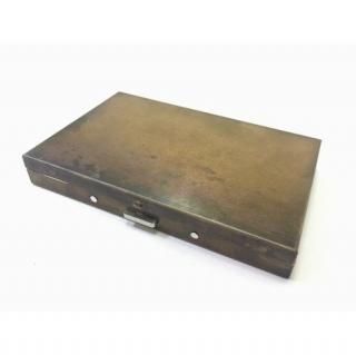 PICUSBRASS BOX CARDCASE+  RUST