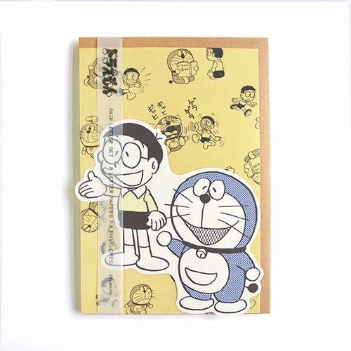 Green Flash ドラえもん ペアレターセット Nobita Cocotte ココット 文房堂がお届けするかわいい文房具 雑貨