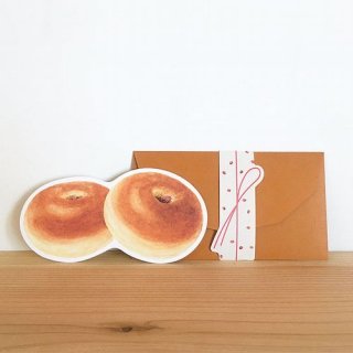 【rala design】あんパン　メッセージカード