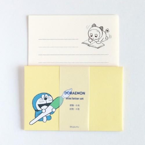 Green Flash ドラえもん ミニレターセット Pen Cocotte ココット 文房堂がお届けするかわいい文房具 雑貨