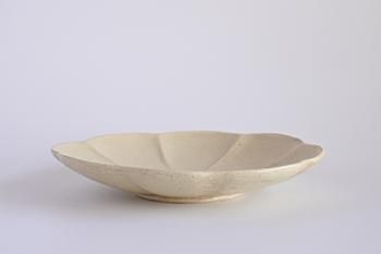 後藤義国｜レジーナ｜たまご色｜お皿｜輪花｜作家のうつわ通販