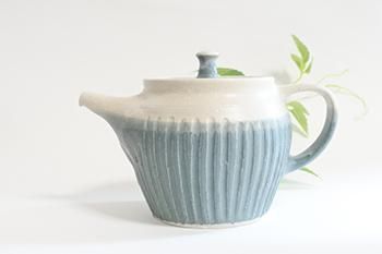 【新品未使用】原田晴子 ポットとDip Dish / りんごの2点 原田晴子|ポット|作家のうつわ通販|うつわギャラリー陶和