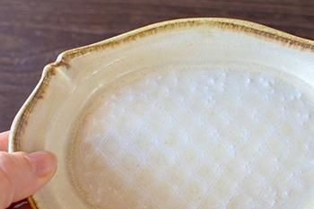 豊田雅代｜イッチンだ円皿｜作家のうつわ通販｜うつわギャラリー陶和
