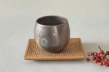 高木純｜備前焼｜カップ｜カワイイ｜窯変｜作家のうつわ通販