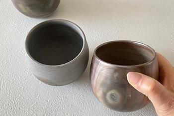 高木純｜備前焼｜カップ｜カワイイ｜窯変｜作家のうつわ通販
