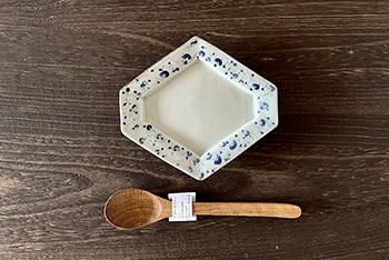 石井桃子｜花唐草｜ひし形皿｜作家のうつわ通販｜うつわ