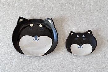 コイケヨシコ｜お皿｜柴犬｜豆皿｜作家のうつわ通販｜うつわギャラリー