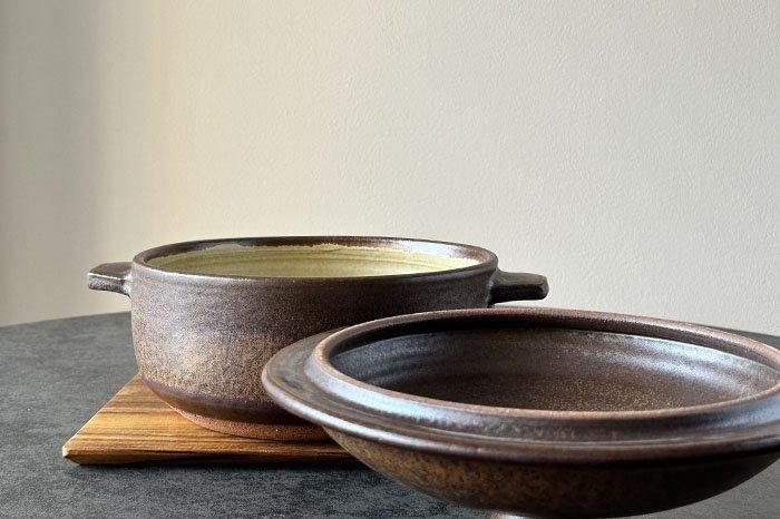 廣川純｜土鍋｜ココット鍋｜2-3人用｜作家のうつわ通販｜耐熱鍋