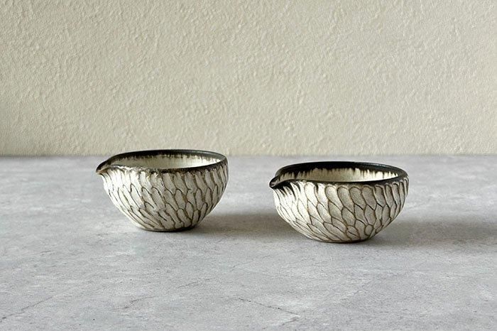 山本雅則 皿 4点セット 作家 器 nokaze_ikustyle 4月の個展のお知らせ 作家 山本雅則個展 厳しい