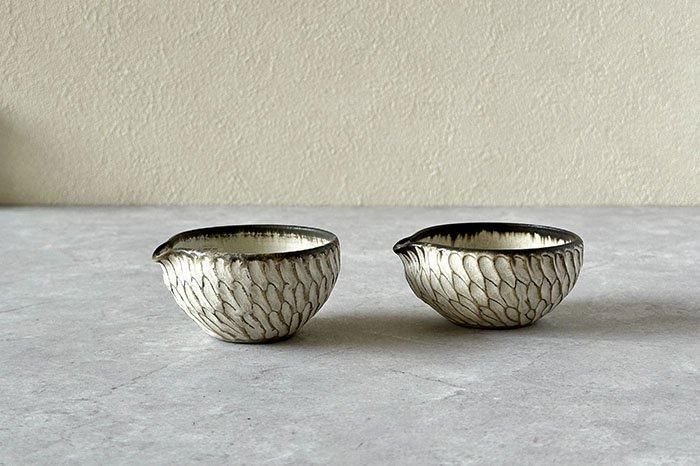 山本雅則｜ミニ片口｜白｜作家のうつわ通販｜うつわギャラリー陶和