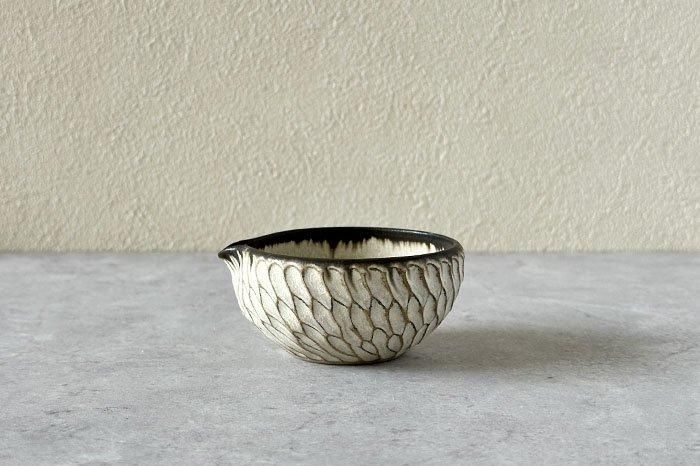 山本雅則｜ミニ片口｜白｜作家のうつわ通販｜うつわギャラリー陶和