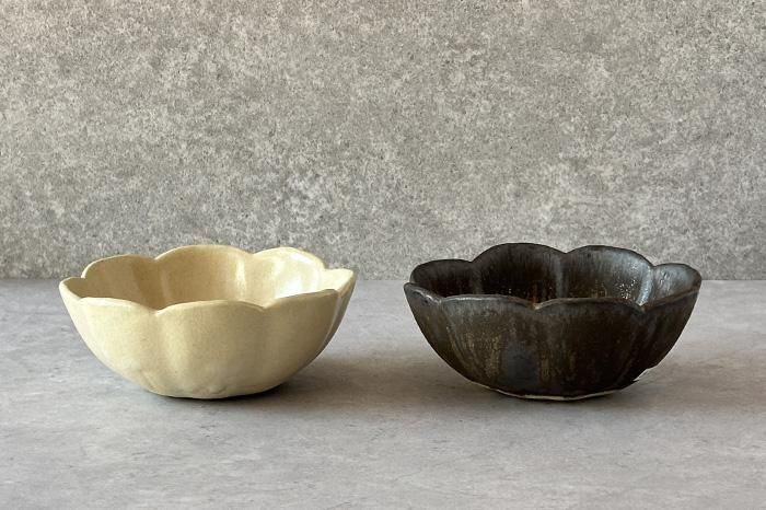 堂本正樹｜輪花丸鉢｜小 ｜2色｜作家のうつわ通販｜うつわギャラリー陶