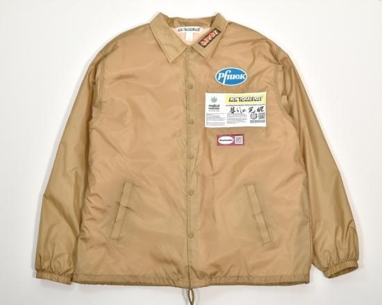 NEW YOAKE POST 夜明け BOA COACH JACKET KHAKI - TEENAGER