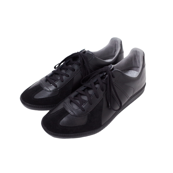 German Trainer Type Sneaker Made in Czech Republic / Black Sole