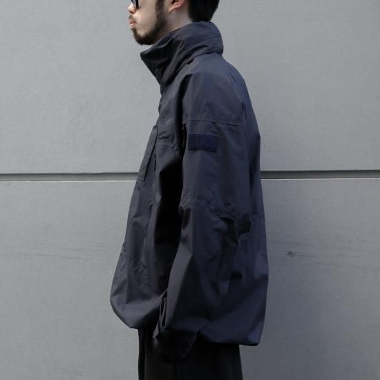 43 SIZE S 2000s British Military Royal Navy WET WEATHER GORE-TEX Jacket /  Zip repair type - TEENAGER