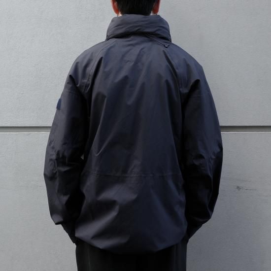 43 SIZE S 2000s British Military Royal Navy WET WEATHER GORE-TEX Jacket /  Zip repair type - TEENAGER