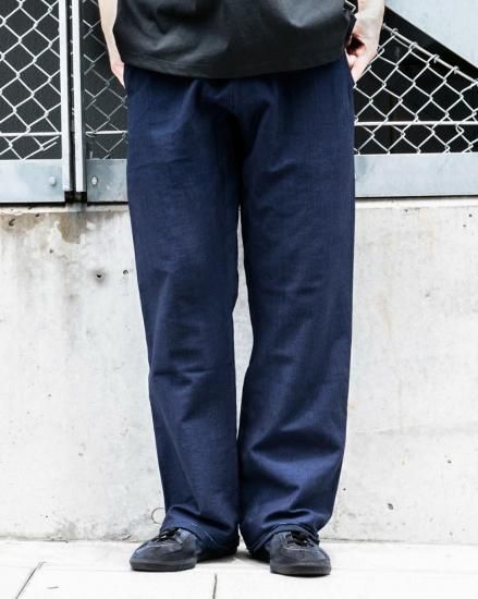 Diet butcher Slim skin Neo Classic Jersey Pants / INDIGO