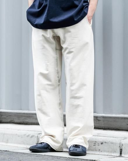 Diet butcher Slim skin Neo Classic Jersey Pants / ECRU