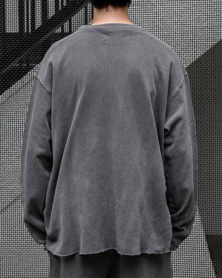 ANDER MESH L/S TEE / FADE BLACK / TEENAGER Exclusive / Made
