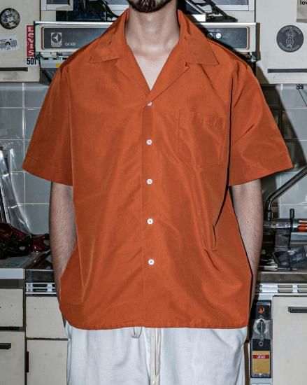 翷 PURPOSE SMOCK SHIRTS / ORANGE
