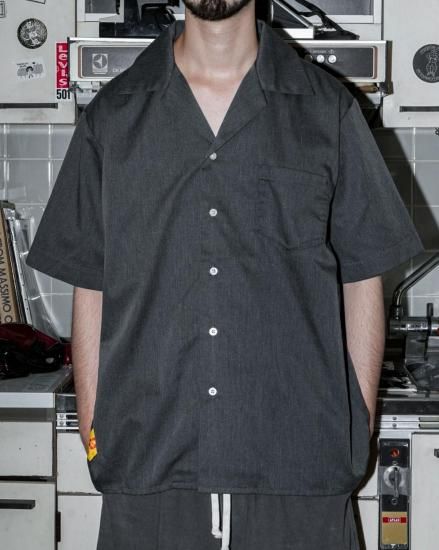 翷 PURPOSE SMOCK SHIRTS / CHACOAL GREY