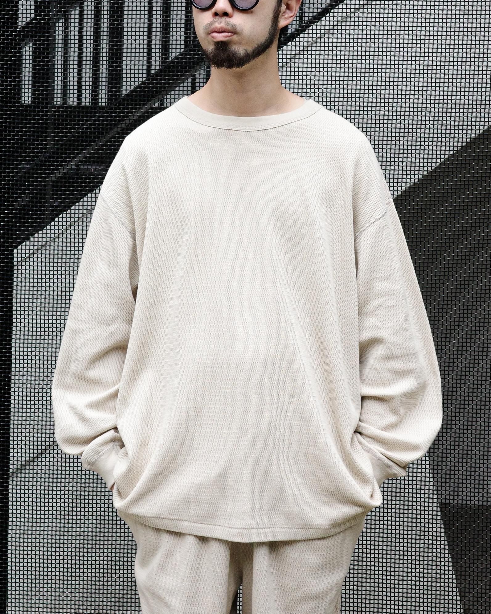 ANDER WAFFLE CHILLAX TOP / OFF / TEENAGER Exclusive