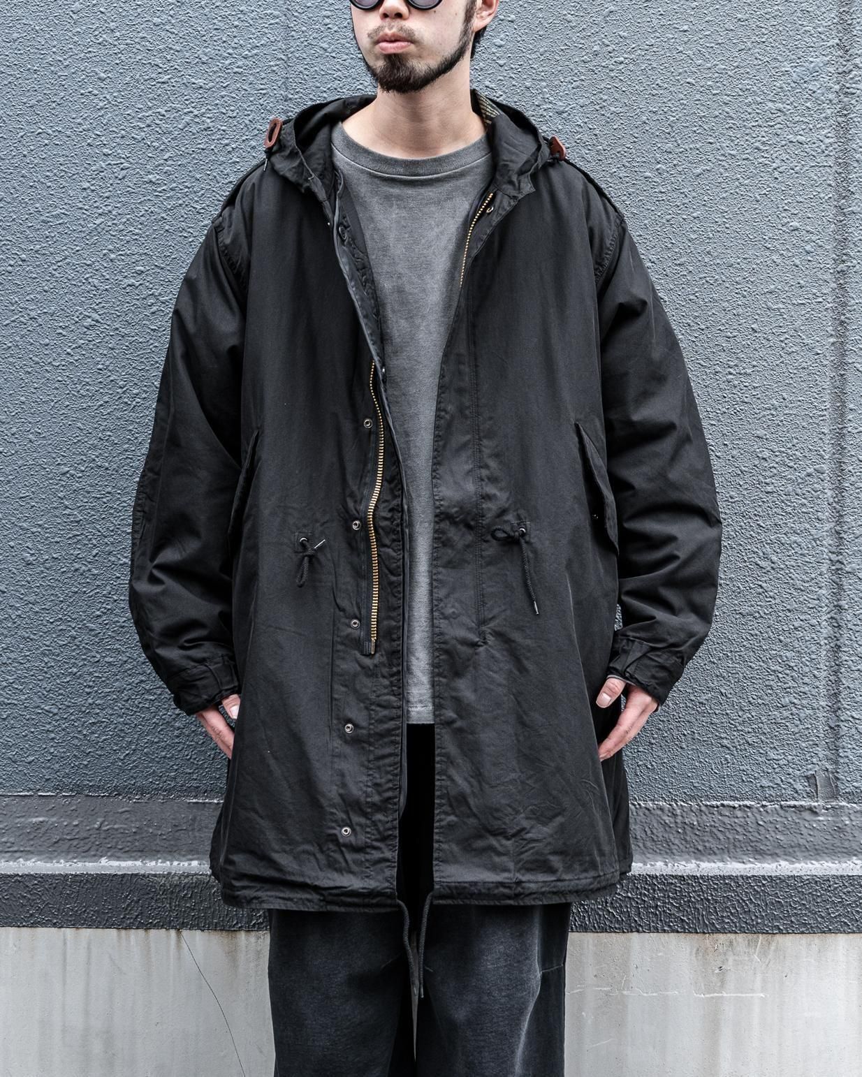 U.S Derby Black Padded Wide Bomber Jacket / Water Resistant Fabric