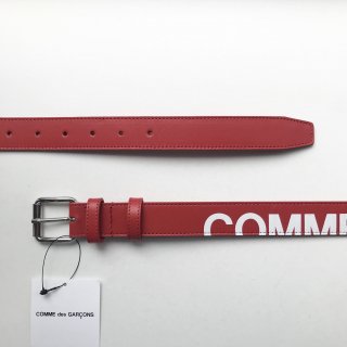 CDG Wallets – Belt　Huge Logo SA0911HL RED 