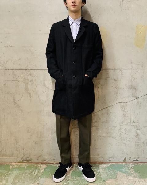 コムデギャルソン　HERVIER ジュンヤワタナベマン　ウールコート　ジャケット JUNYA WATANABE COMME des GARCONS MAN×HERVIER PRODUCTIONS