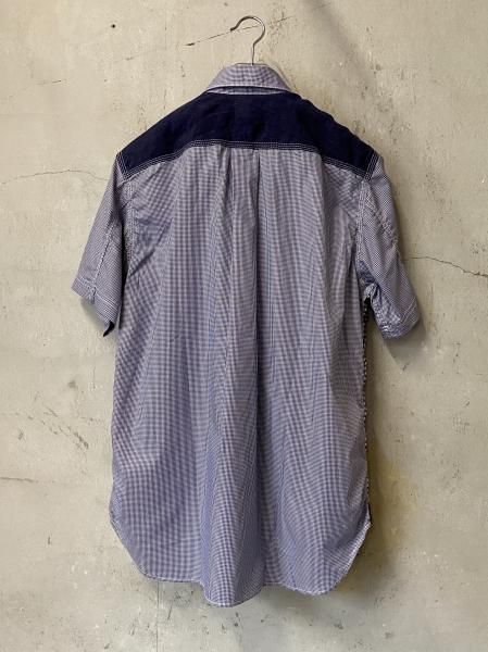 JUNYA WATANABE COMME des GARCONS MAN 綿チェック×リネン JUNYA WATANABE COMME des GARCONS MAN 綿チェック×リネン