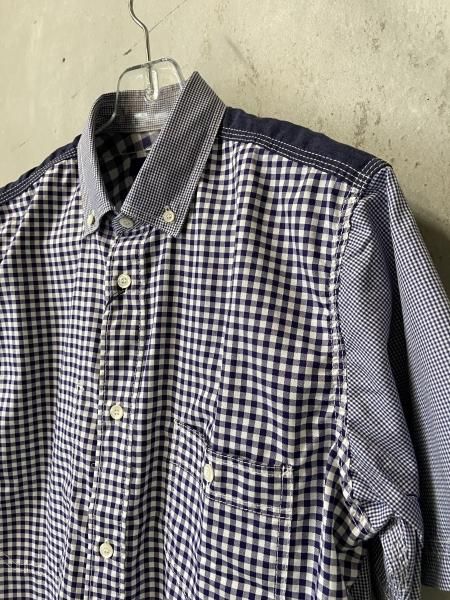 JUNYA WATANABE COMME des GARCONS MAN 綿チェック×リネン JUNYA WATANABE COMME des GARCONS MAN 綿チェック×リネン