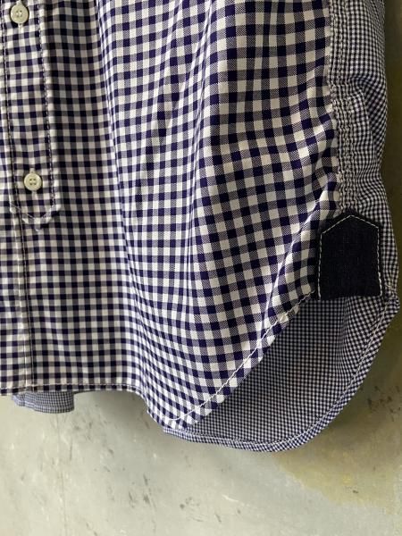 JUNYA WATANABE COMME des GARCONS MAN 綿チェック×リネン JUNYA WATANABE COMME des GARCONS MAN 綿チェック×リネン