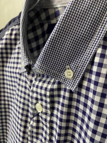 JUNYA WATANABE COMME des GARCONS MAN 綿チェック×リネン JUNYA WATANABE COMME des GARCONS MAN 綿チェック×リネン