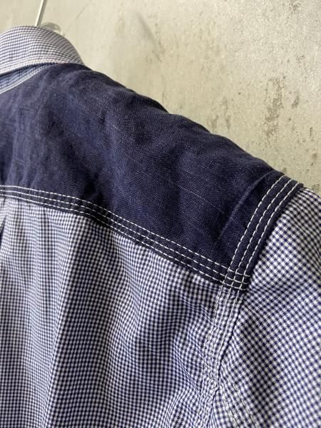 JUNYA WATANABE COMME des GARCONS MAN 綿チェック×リネン