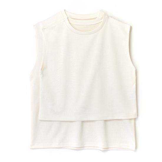 SmartWOOL x COTTON SLEEVLESS - UNISEX