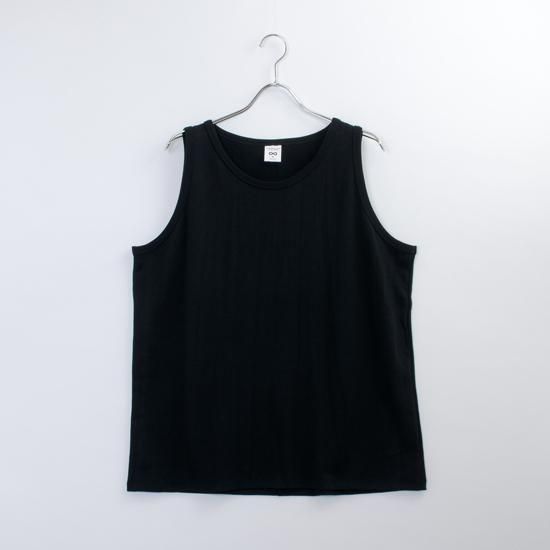 ڻۡZan;p TANK TOP - BLACK