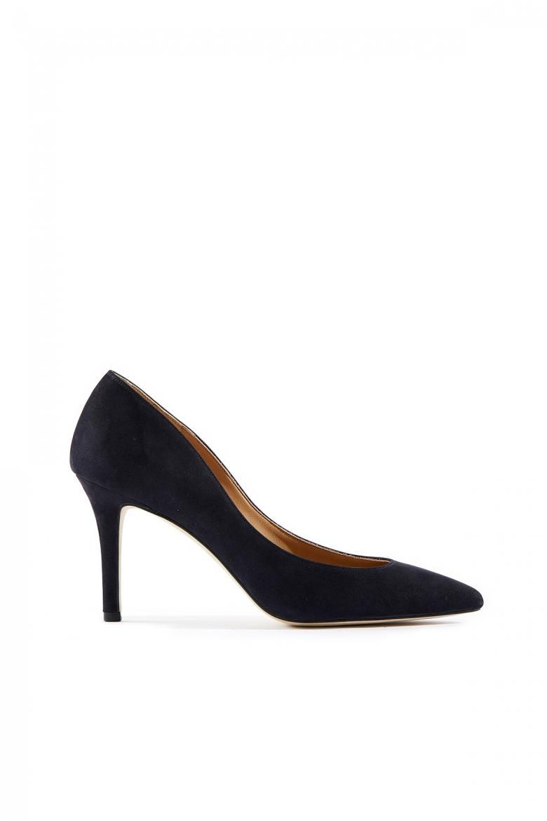 THE POINTED PUMPS 85(NAVY)