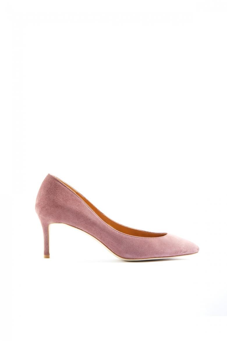 THE POINTED PUMPS 65(SMOKE PINK)