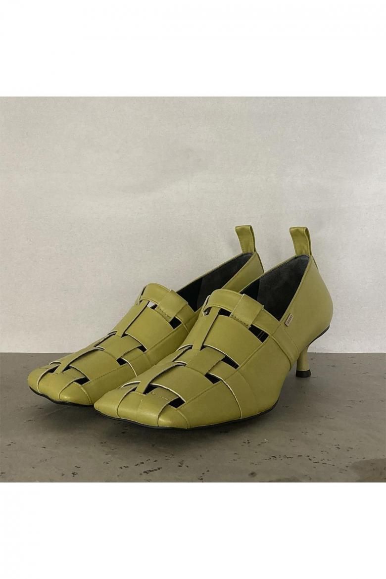 sample)AL/MESH PUMPS / SIZE 38(KIWI)