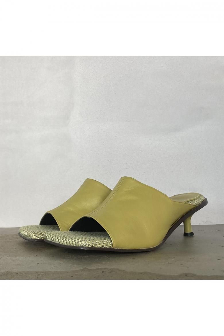 sample)SQ CONT MULLE / SIZE 38(KIWI)