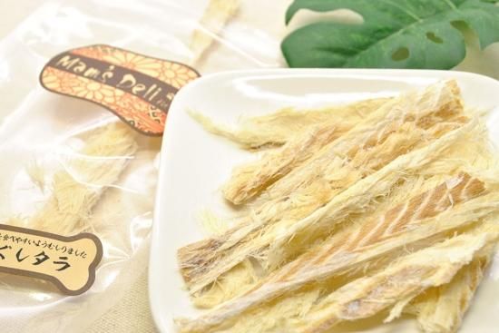 犬のおやつ｜Mam'sDeli どさんこ ほぐしタラ 20g ふわふわ食感♪
