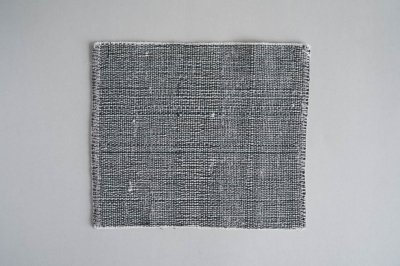 CALICO - 裂織布ティーマット〈ホワイトブラック〉