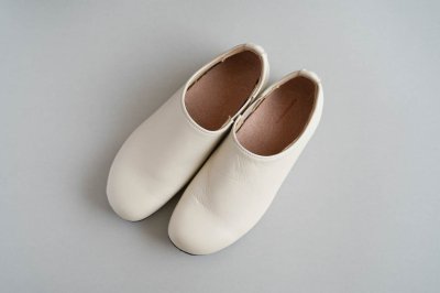 靴製造nakamura - スリッポンCG02〈アイボリー〉