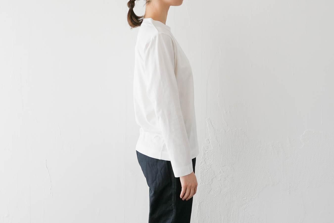 homspun(ホームスパン) 天竺長袖Tシャツ サラシ homspun(ホーム