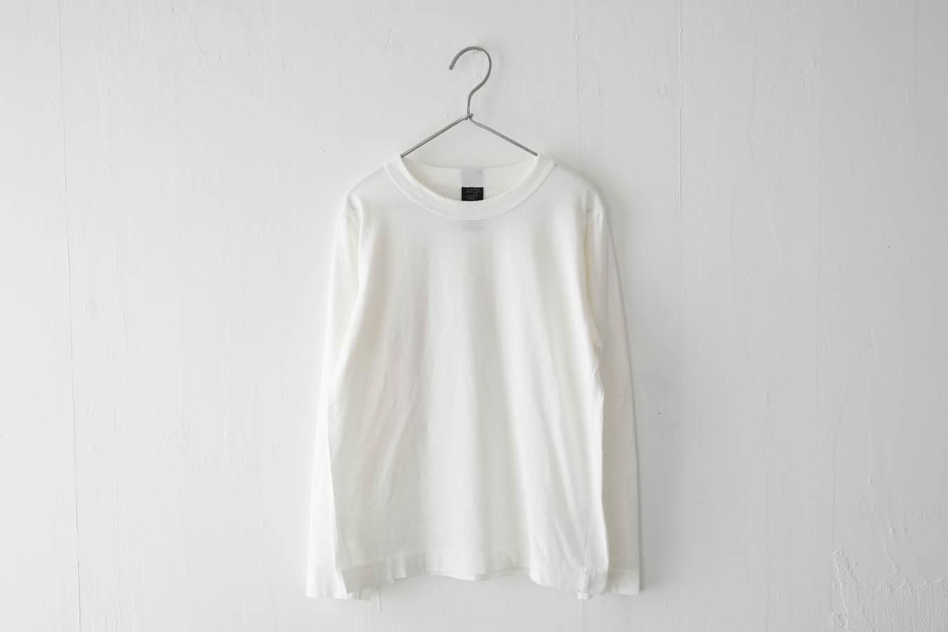 homspun - 天竺長袖Tシャツ〈サラシ〉S-XL - THE STABLES