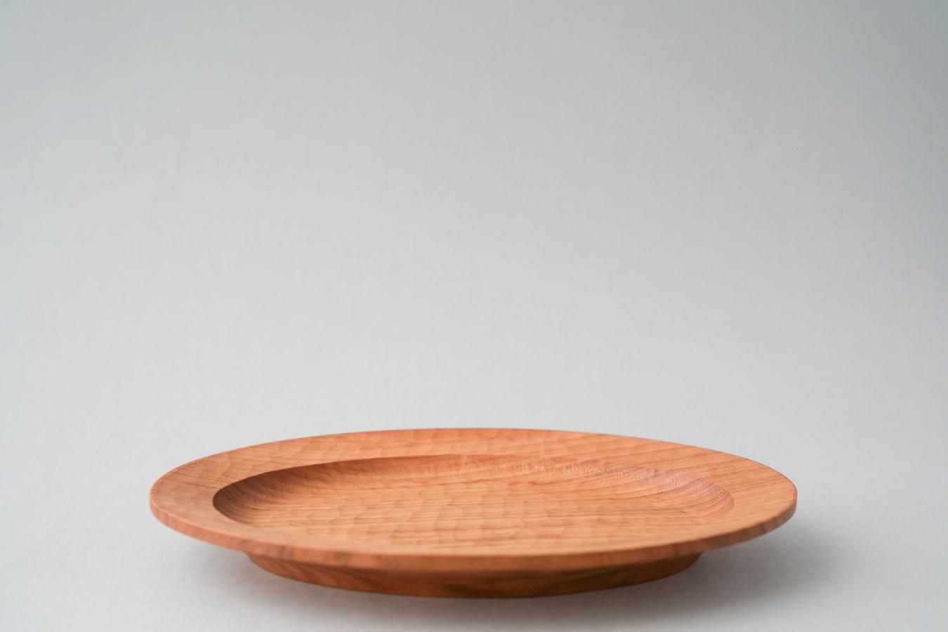 山口和宏 - オーバル皿 L 〈山桜〉 - THE STABLES online shop 山口和宏 - オーバル皿 L 〈山桜〉 - THE STABLES online shop