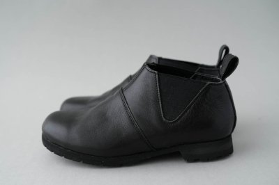 靴製造nakamura - サイドゴアブーツ〈黒〉