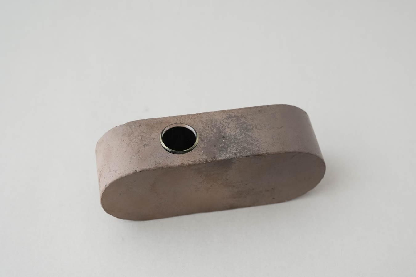 ○5022#1022クリストフル/ミュージアム シリーズ 一輪挿し3本人参