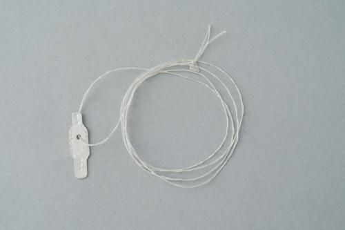 yra - white silver charm necklace c