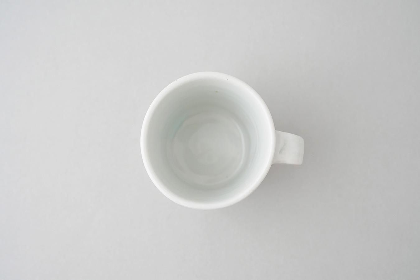 風景画の白磁杯 風景画の白磁杯 風景画の白磁杯